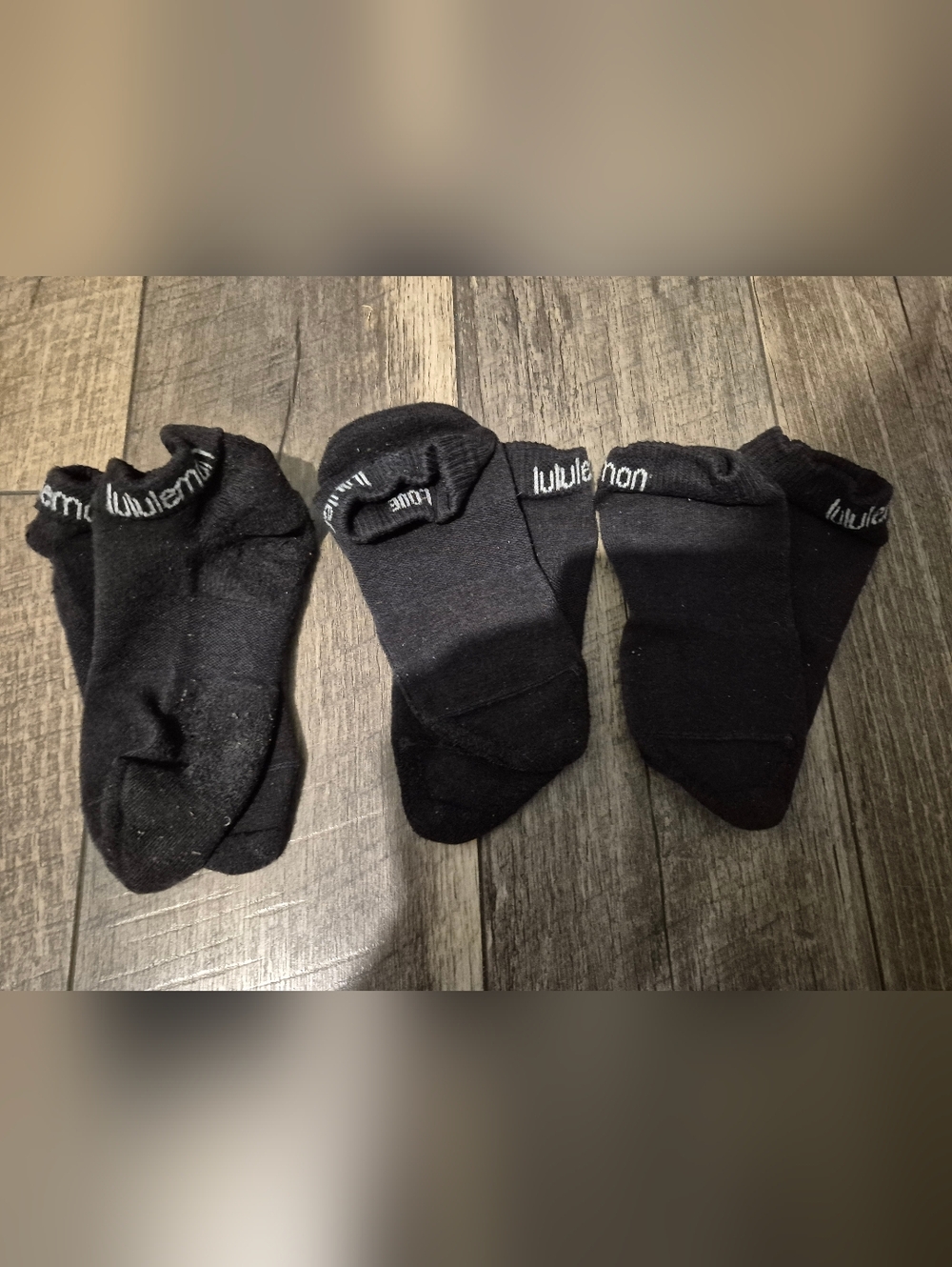 🍋 Women's Daily Stride Comfort Low-Ankle Socks *3 Pack Black Size Large